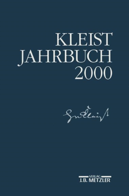 Kleist-Jahrbuch 2000, PDF eBook