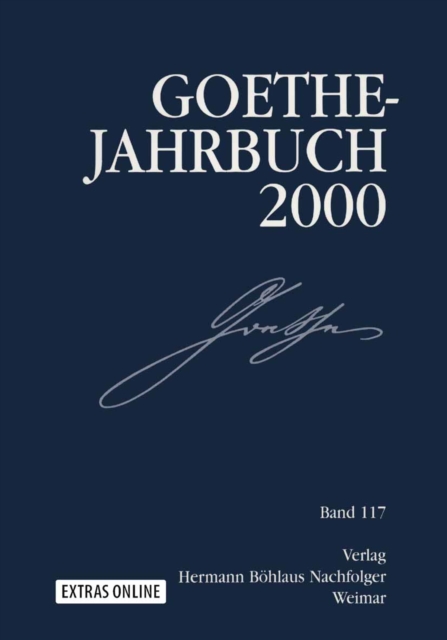 Goethe Jahrbuch : Band 117/2000, PDF eBook