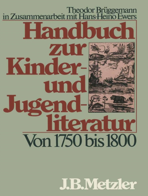 Handbuch zur Kinder- und Jugendliteratur. Von 1750 bis 1800, PDF eBook