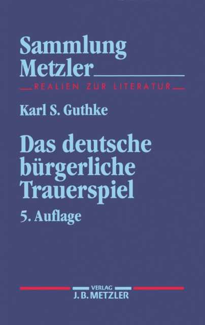 Das deutsche burgerliche Trauerspiel, PDF eBook