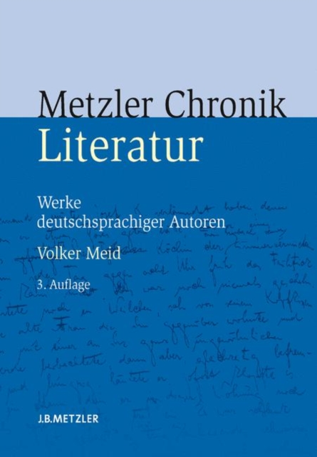 Metzler Literatur Chronik : Werke deutschsprachiger Autoren, PDF eBook
