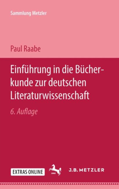 Einfuhrung in die Bucherkunde zur deutschen Literaturwissenschaft, Paperback / softback Book
