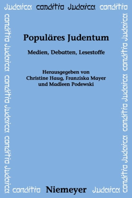 Populares Judentum : Medien, Debatten, Lesestoffe, PDF eBook