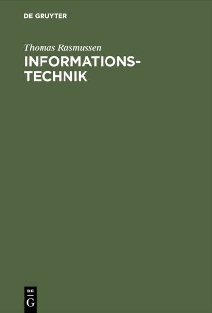 Informationstechnik : Automation und Arbeit, PDF eBook