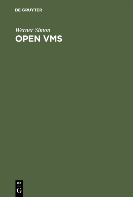 Open VMS : Struktur - Anwendungen - PC-Integration, PDF eBook