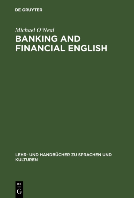 Banking and financial English : Lehr- und Ubungsbuch, PDF eBook