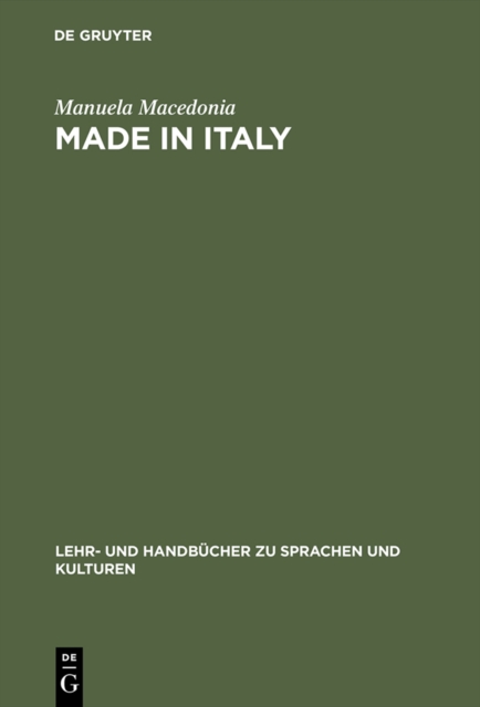 Made in Italy : Profilo dell'industria italiana di successo, PDF eBook