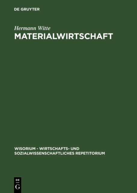 Materialwirtschaft, PDF eBook