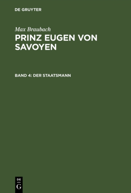 Der Staatsmann, PDF eBook