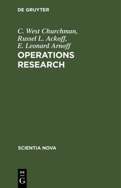 Operations Research : Eine Einfuhrung in die Unternehmensforschung, PDF eBook