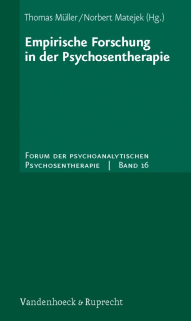 Empirische Forschung in der Psychosentherapie, Paperback / softback Book