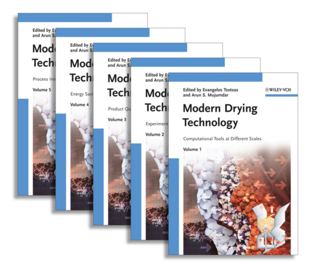 Modern Drying Technology, 5 Volume Set, Hardback Book