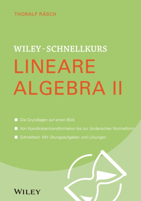 Wiley-Schnellkurs Lineare Algebra II, Paperback / softback Book