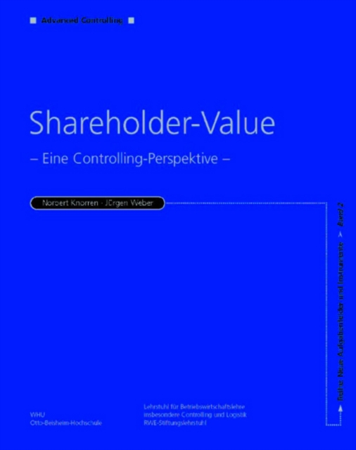 Shareholder Value : Eine Controlling-Perspektive, EPUB eBook