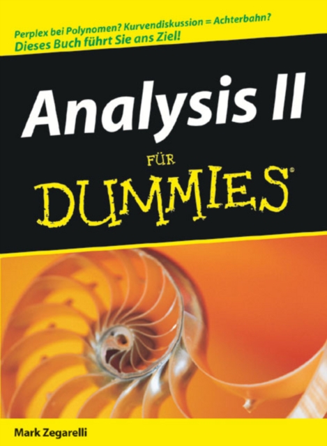 Analysis II fur Dummies, Multiple-component retail product, part(s) enclose Book