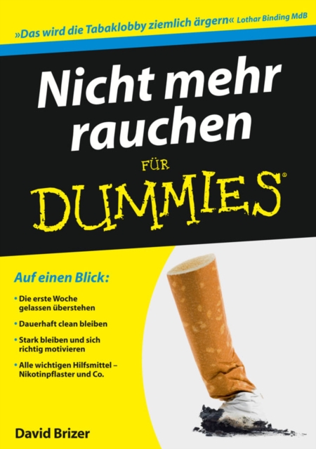 Nicht mehr rauchen fur Dummies, Paperback / softback Book