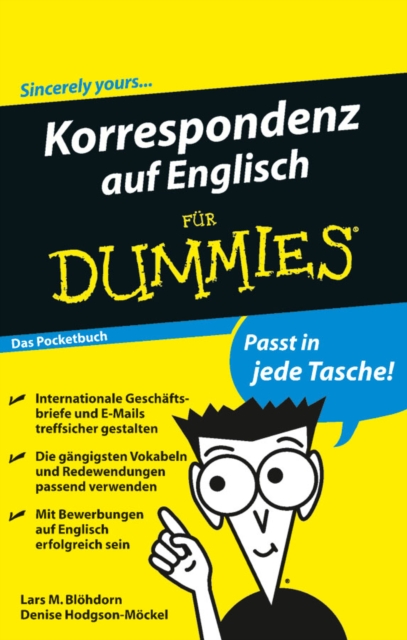 Korrespondenz auf Englisch fur Dummies Das Pocketbuch, Paperback / softback Book