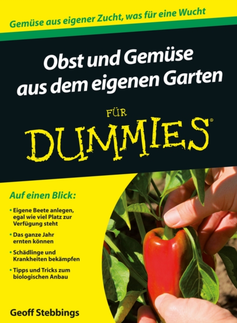 Obst und Gemuse aus dem eigenen Garten fur Dummies, Paperback / softback Book