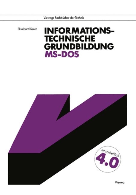 Informationstechnische Grundbildung MS-DOS, Paperback Book