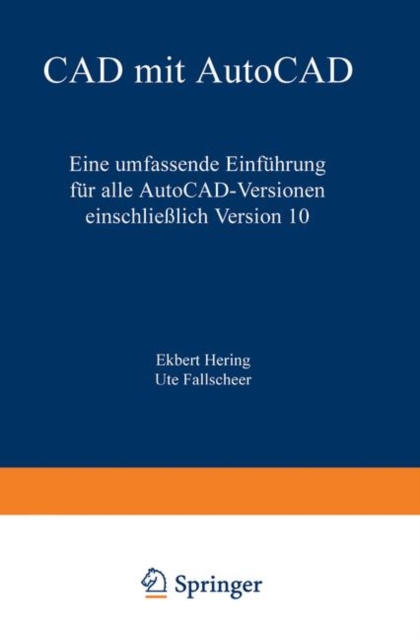 CAD mit AutoCAD, Paperback Book
