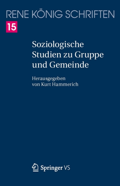 Soziologische Studien zu Gruppe und Gemeinde, PDF eBook