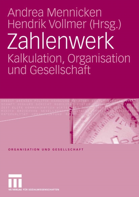 Zahlenwerk : Kalkulation, Organisation und Gesellschaft, PDF eBook