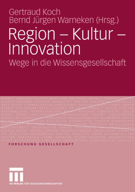Region - Kultur - Innovation : Wege in die Wissensgesellschaft, PDF eBook