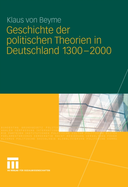 Geschichte der politischen Theorien in Deutschland 1300-2000, PDF eBook