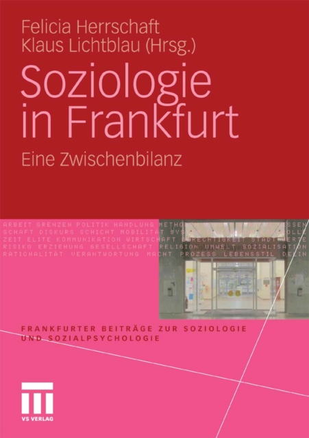 Soziologie in Frankfurt : Eine Zwischenbilanz, PDF eBook