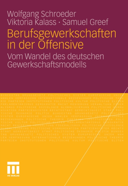 Berufsgewerkschaften in der Offensive : Vom Wandel des deutschen Gewerkschaftsmodells, PDF eBook
