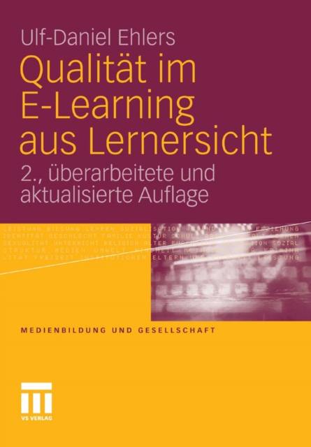 Qualitat im E-Learning aus Lernersicht, PDF eBook