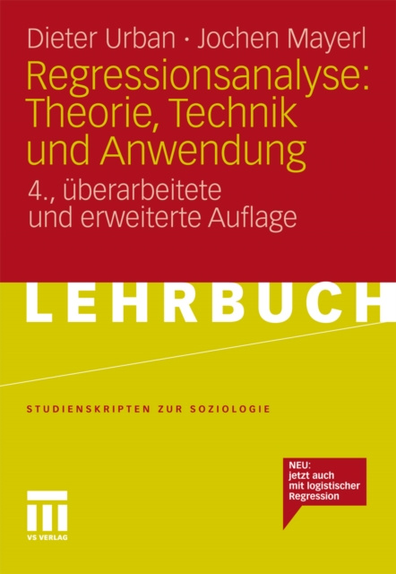 Regressionsanalyse: Theorie, Technik und Anwendung, PDF eBook