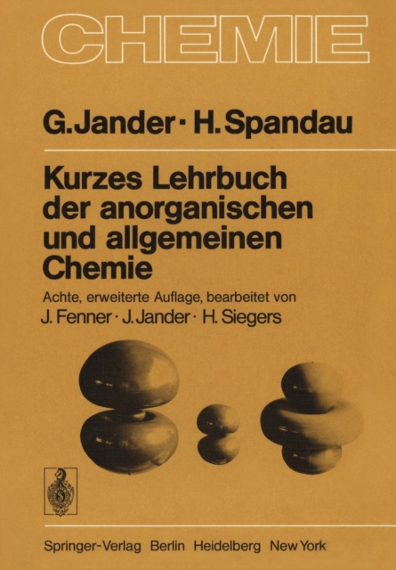 Kurzes Lehrbuch der Anorganischen und Allgemeinen Chemie, Paperback Book