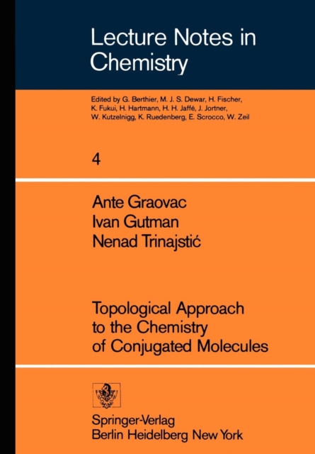 Topological Approach to the Chemistry of Conjugated Molecules, Paperback / softback Book