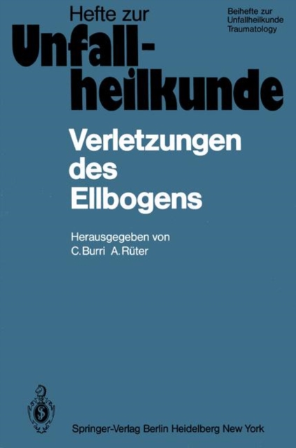Verletzungen Des Ellbogens, Paperback Book