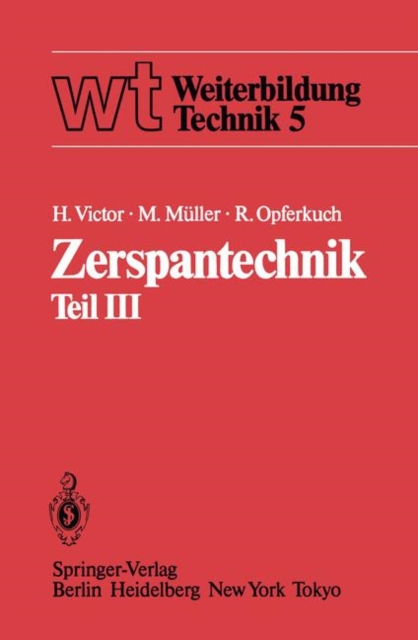 Zerspantechnik, Paperback Book