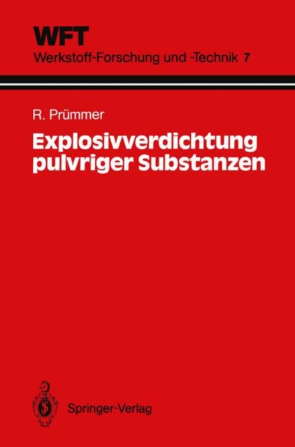 Explosivverdichtung Pulvriger Substanzen, Paperback Book