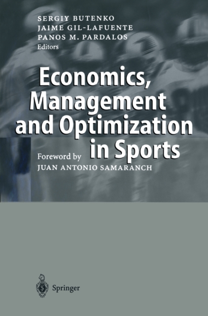 Economics, Management and Optimization in Sports, PDF eBook