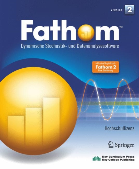 Fathom : Dynamische Stochastik- und Datenanalysesoftware - Hochschullizenz Bis 20 Rechner v. 2, CD-ROM Book