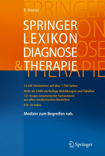 Springer Lexikon Diagnose & Therapie, Book Book