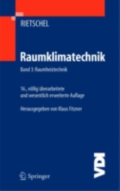 Raumklimatechnik : Band 3: Raumheiztechnik, PDF eBook