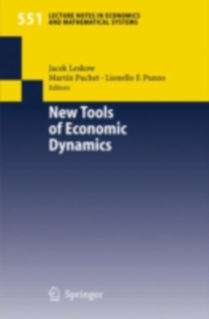 New Tools of Economic Dynamics, PDF eBook