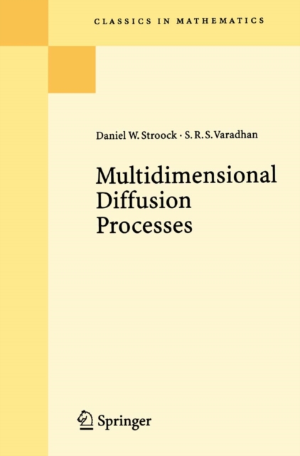 Multidimensional Diffusion Processes, PDF eBook