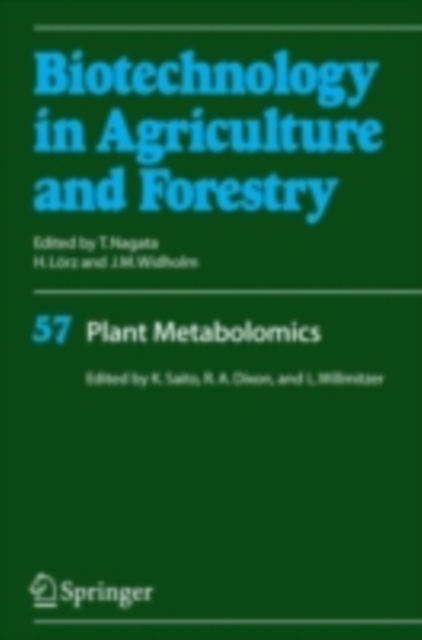 Plant Metabolomics, PDF eBook