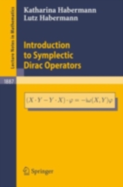 Introduction to Symplectic Dirac Operators, PDF eBook