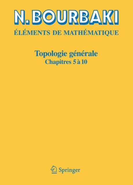Topologie Generale : Chapitres 5 a 10, PDF eBook