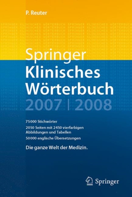 Springer Klinisches Worterbuch, Book Book