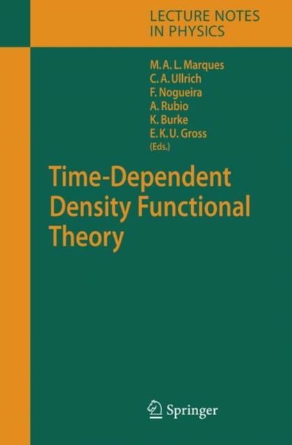 Time-Dependent Density Functional Theory, Hardback Book