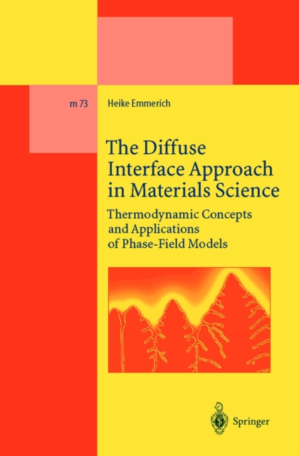 The Diffuse Interface Approach in Materials Science : Thermodynamic Concepts and Applications of Phase-Field Models, PDF eBook