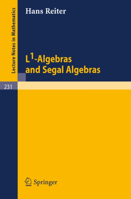 L1-Algebras and Segal Algebras, PDF eBook